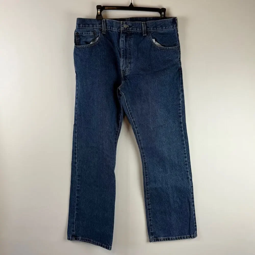 Levi Strauss & Co 517 Original Riveted Mens Jeans 35/30 Blue
